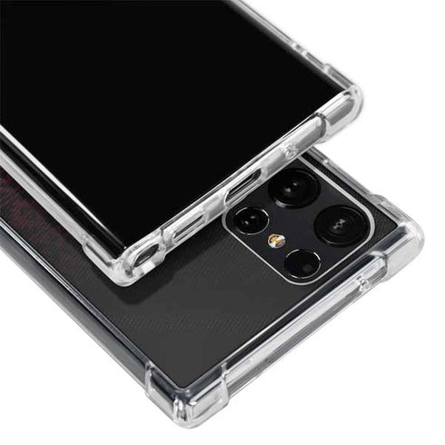 Florida State University Pattern Jersey Galaxy S22 Ultra Clear Case