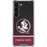 Florida State University Pattern Jersey Galaxy S23 Clear Case