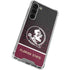 Florida State University Pattern Jersey Galaxy S23 FE Clear Case