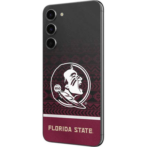 Florida State University Pattern Jersey Galaxy S23 FE Skin