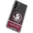 Florida State University Pattern Jersey Galaxy S23 Plus Clear Case