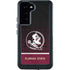 Florida State University Pattern Jersey Galaxy S23 Plus Waterproof Case