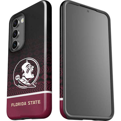 Florida State University Pattern Jersey Galaxy S23 Pro Case