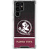 Florida State University Pattern Jersey Galaxy S23 Ultra Clear Case