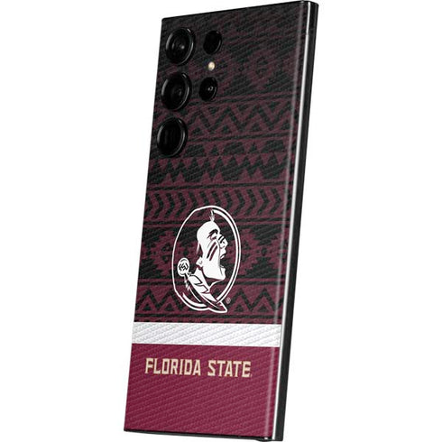Florida State University Pattern Jersey Galaxy S23 Ultra Skin