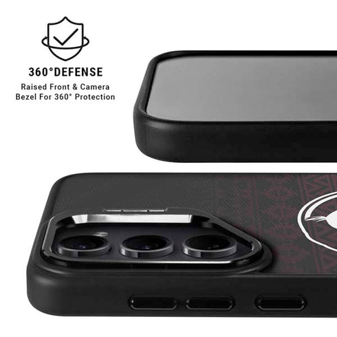 Florida State University Pattern Jersey Galaxy S24 FE Kickstand Case