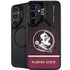Florida State University Pattern Jersey Galaxy S25 Kickstand Case