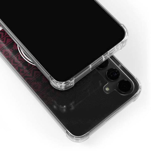 Florida State University Pattern Jersey Galaxy S24 Plus Clear Case