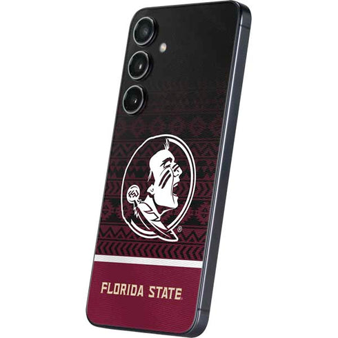Florida State University Pattern Jersey Galaxy S24 Plus Skin