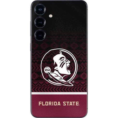 Florida State University Pattern Jersey Galaxy S24 Skin