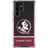 Florida State University Pattern Jersey Galaxy S24 Ultra Clear Case