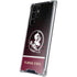 Florida State University Pattern Jersey Galaxy S24 Ultra Clear Case