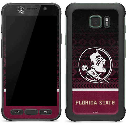 Florida State University Pattern Jersey Galaxy S7 Active Skin