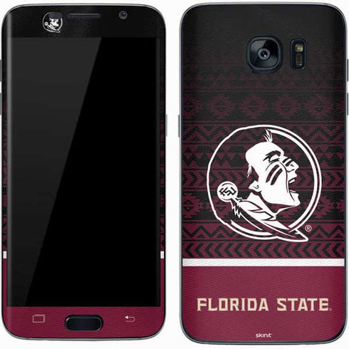 Florida State University Pattern Jersey Galaxy S7 Skin