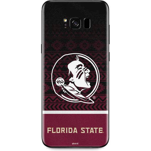 Florida State University Pattern Jersey Galaxy S8 Plus Skin