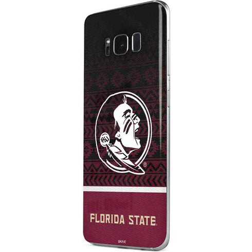Florida State University Pattern Jersey Galaxy S8 Skin