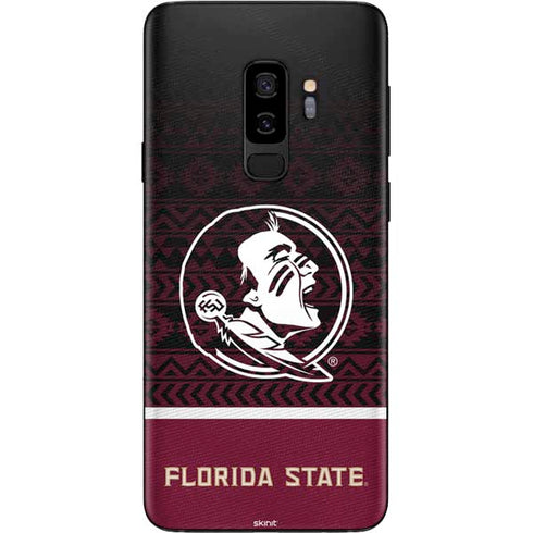 Florida State University Pattern Jersey Galaxy S9 Plus Skin