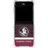 Florida State University Pattern Jersey Galaxy Z Flip6 Clear Case