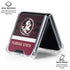 Florida State University Pattern Jersey Galaxy Z Flip6 Clear Case