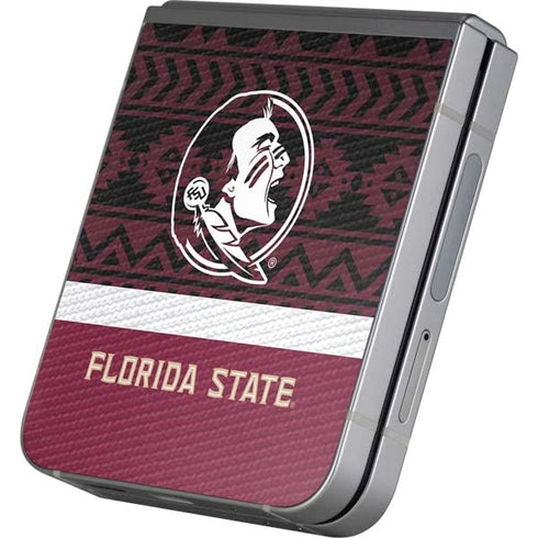 Florida State University Pattern Jersey Galaxy Z Flip6 Skin