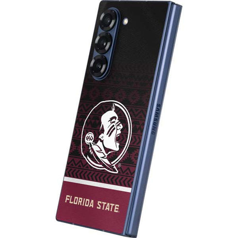 Florida State University Pattern Jersey Galaxy Z Fold6 Skin