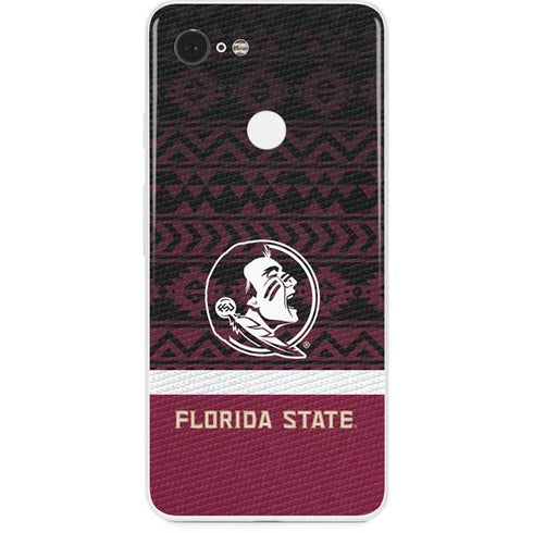 Florida State University Pattern Jersey Google Pixel 3 Skin