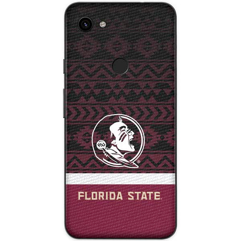 Florida State University Pattern Jersey Google Pixel 3a XL Skin