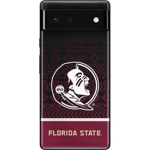 Florida State University Pattern Jersey Google Pixel 6 Skin