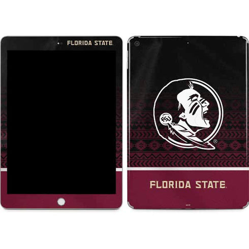 Florida State University Pattern Jersey Apple iPad Skin