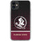 Florida State University Pattern Jersey iPhone 11 Clear Case
