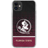 Florida State University Pattern Jersey iPhone 11 Clear Case