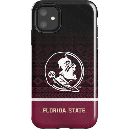Florida State University Pattern Jersey iPhone 11 Impact Case