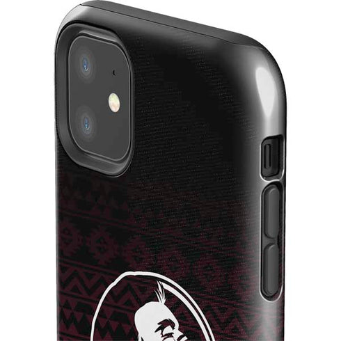 Florida State University Pattern Jersey iPhone 11 Impact Case
