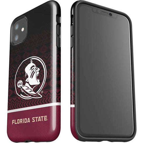 Florida State University Pattern Jersey iPhone 11 Impact Case