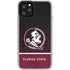 Florida State University Pattern Jersey iPhone 11 Pro Clear Case
