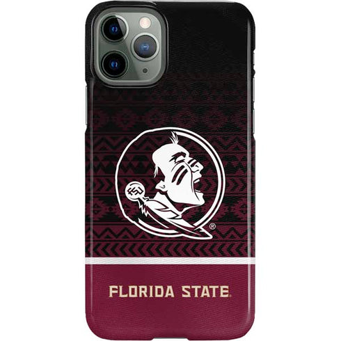 Florida State University Pattern Jersey iPhone 11 Pro Lite Case