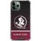 Florida State University Pattern Jersey iPhone 11 Pro Max Clear Case