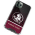 Florida State University Pattern Jersey iPhone 11 Pro Max Clear Case