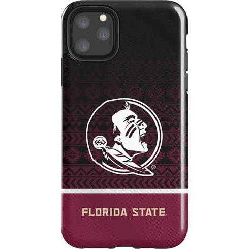 Florida State University Pattern Jersey iPhone 11 Pro Max Impact Case