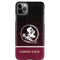 Florida State University Pattern Jersey iPhone 11 Pro Max Lite Case