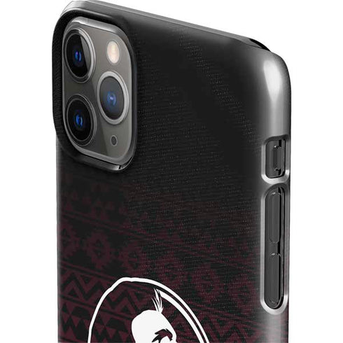 Florida State University Pattern Jersey iPhone 11 Pro Max Lite Case