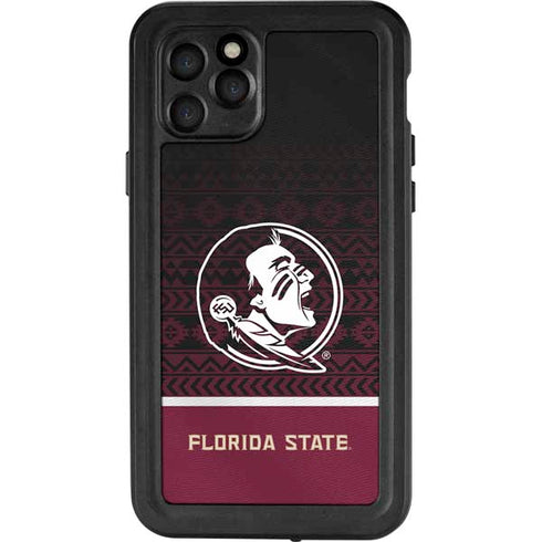 Florida State University Pattern Jersey iPhone 11 Pro Waterproof Case