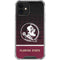 Florida State University Pattern Jersey iPhone 12 Clear Case