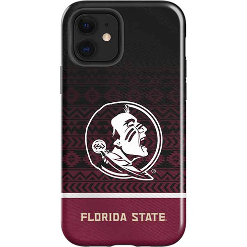 Florida State University Pattern Jersey iPhone 12 Impact Case