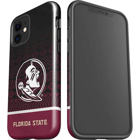 Florida State University Pattern Jersey iPhone 12 Impact Case