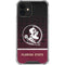 Florida State University Pattern Jersey iPhone 12 Mini Clear Case