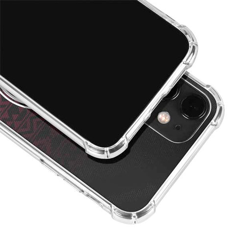 Florida State University Pattern Jersey iPhone 12 Mini Clear Case
