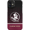 Florida State University Pattern Jersey iPhone 12 Mini Lite Case