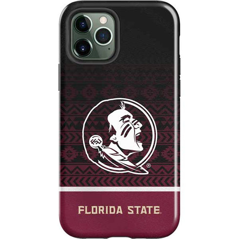 Florida State University Pattern Jersey iPhone 12 Pro Impact Case