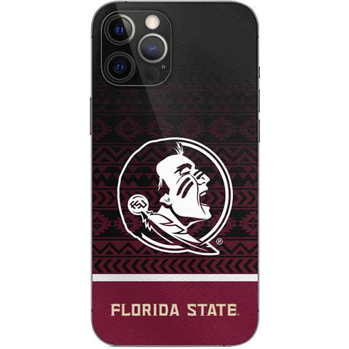 Florida State University Pattern Jersey iPhone 12 Pro Max Skin